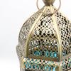 Moroccan Lamp Large Turquoise