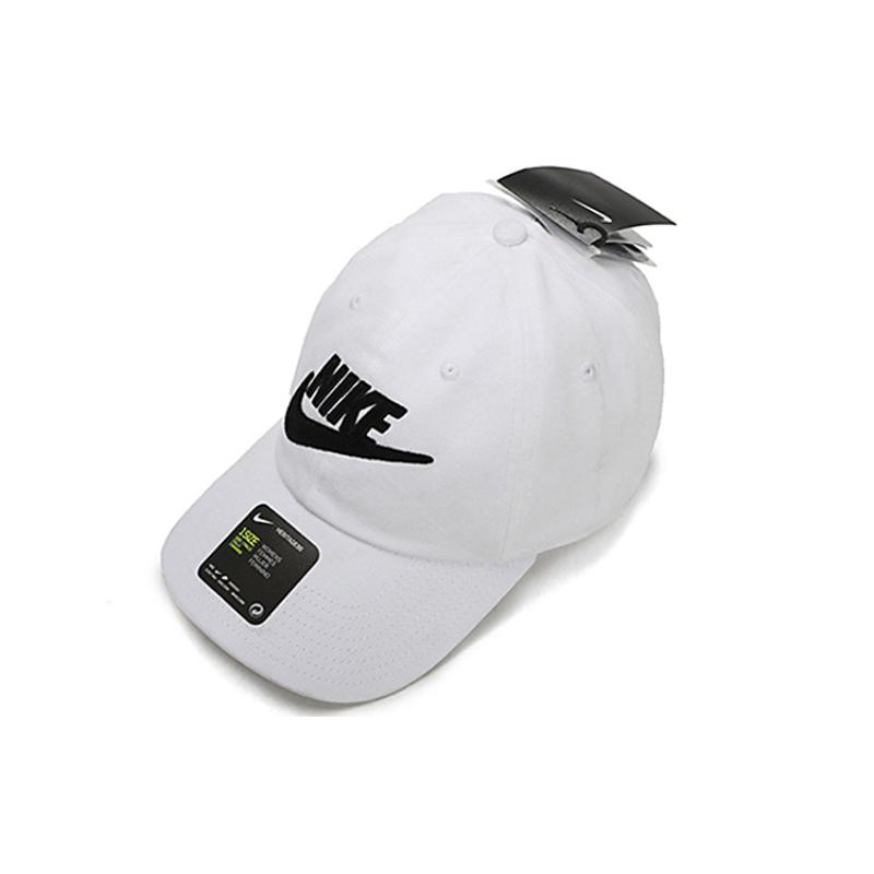

Nike Pro JDI Sportswear Heritage86 Strapback Adjustable Hat White Casual CQ9222-100 F белый