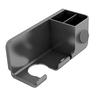 Hair Dryer Holder Wall Mounted Stable Saving Space Blow Dryer Hanger Waterproof Rustproof Plastic Blow Dryer Holder