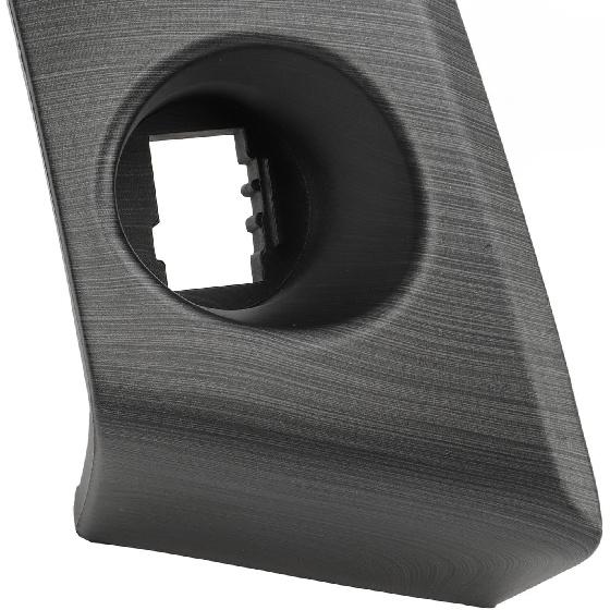 Center Air Vent Radio Bezel Trim 55412 42060 B1, Center Air Vent Trim Bezel Fits RAV4 2006-2012, ABS Construction, Enhanced Appearance