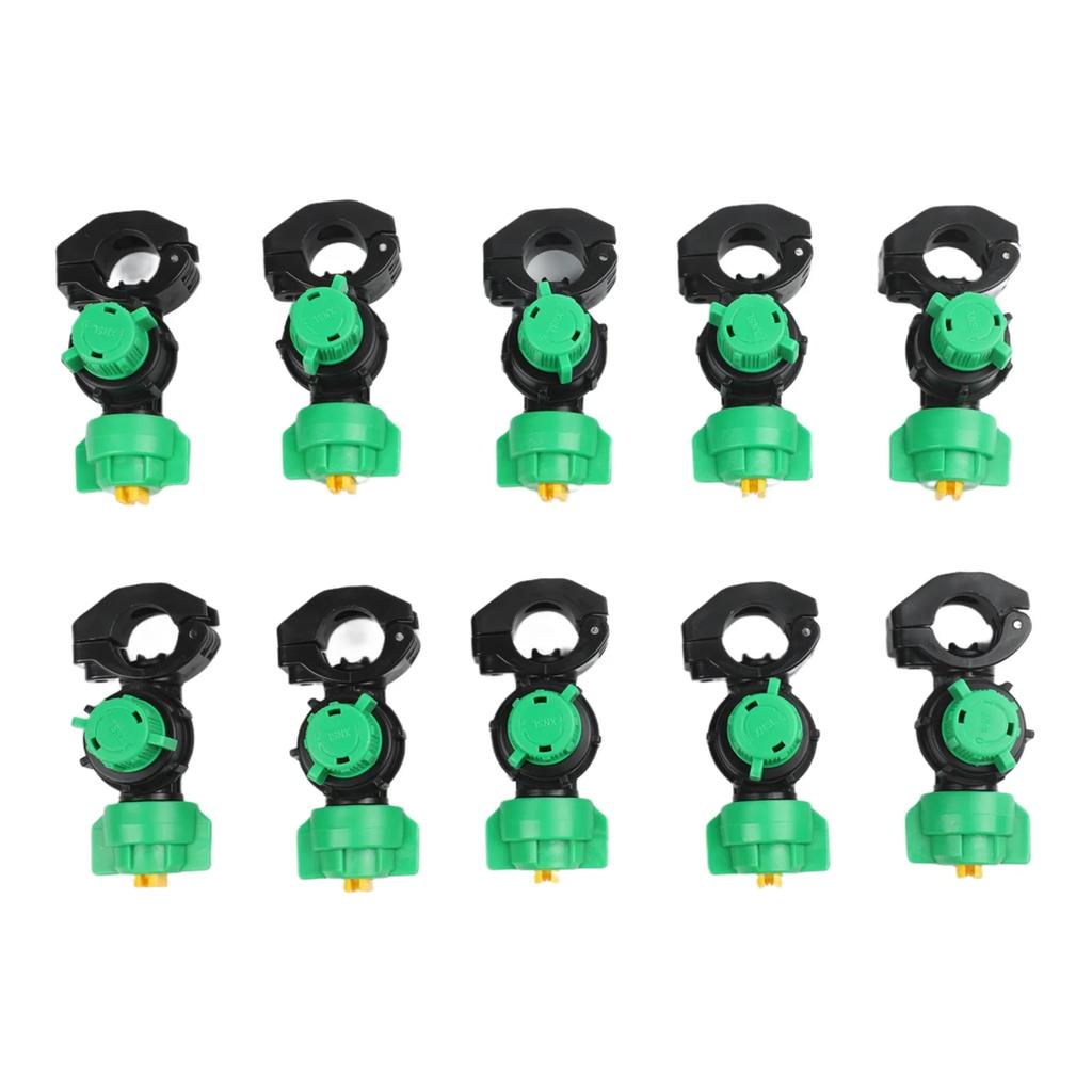 Agricultural Nozzles 10-Pack Built for Durability In Field Conditions and Optimized for Tractor-Based Sprayers
