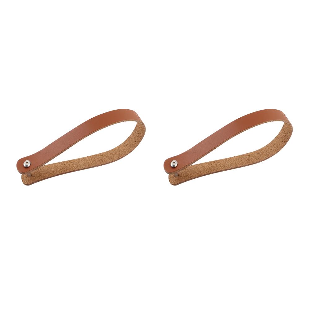 Leder-Zugband Gürtel Faltrad Schnellspann-Griffband für Brompton Faltradträger Premium-Leder-Zugband Gürtel