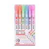 6pcs Wave Line Art Marker Pens Set Multi Color Love Star Cloud Point Liner Highlighter for Drawing Diary School