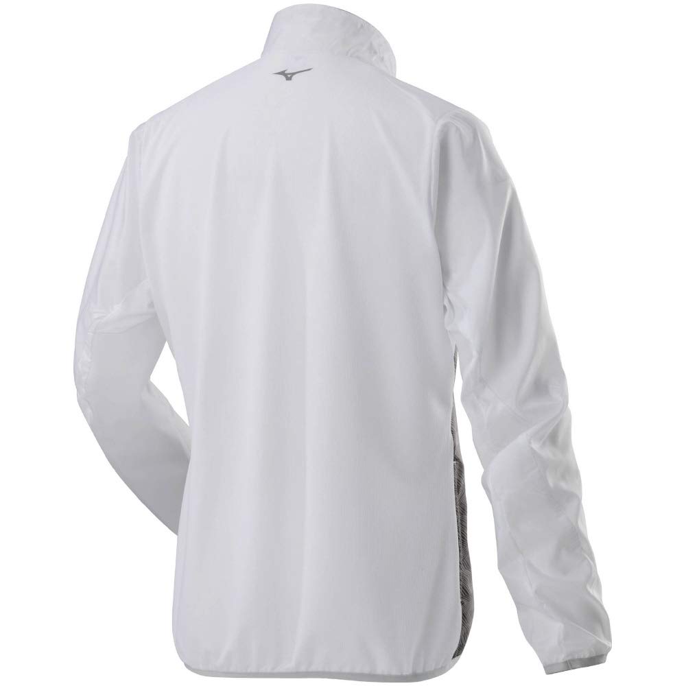 Mizuno Running Wear Jacket J2ME9010 White Japan S to Japanese size Men's (equivalent S)