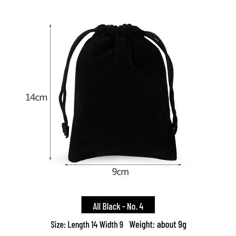 Velvet Drawstring Jewelry Bag: New Year's Lucky Charm Pouch