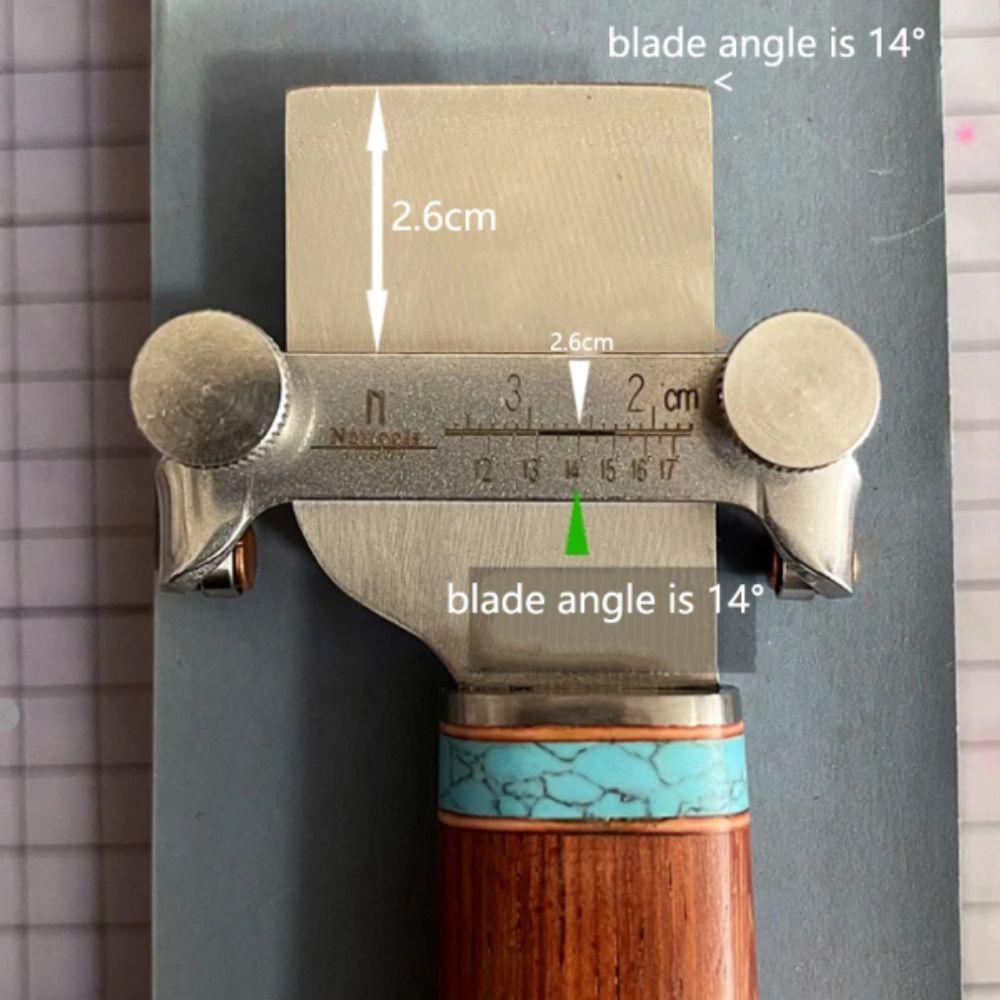 Auxiliary Scale Fixed Angle Sharpening Frame Fixed Angle Cutter Skiving Tool  Leathercraft