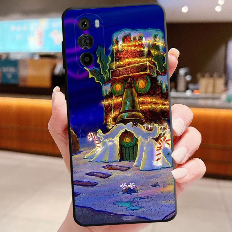 Christmas Art Phone Case For Motorola Edge 50 40 Pro 60 50 40 30 Ultra Neo Fusion Moto G Play G Stylus G Power G