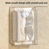 Wall Mounted Household Bathroom Kitchen Inverted Tissue Box