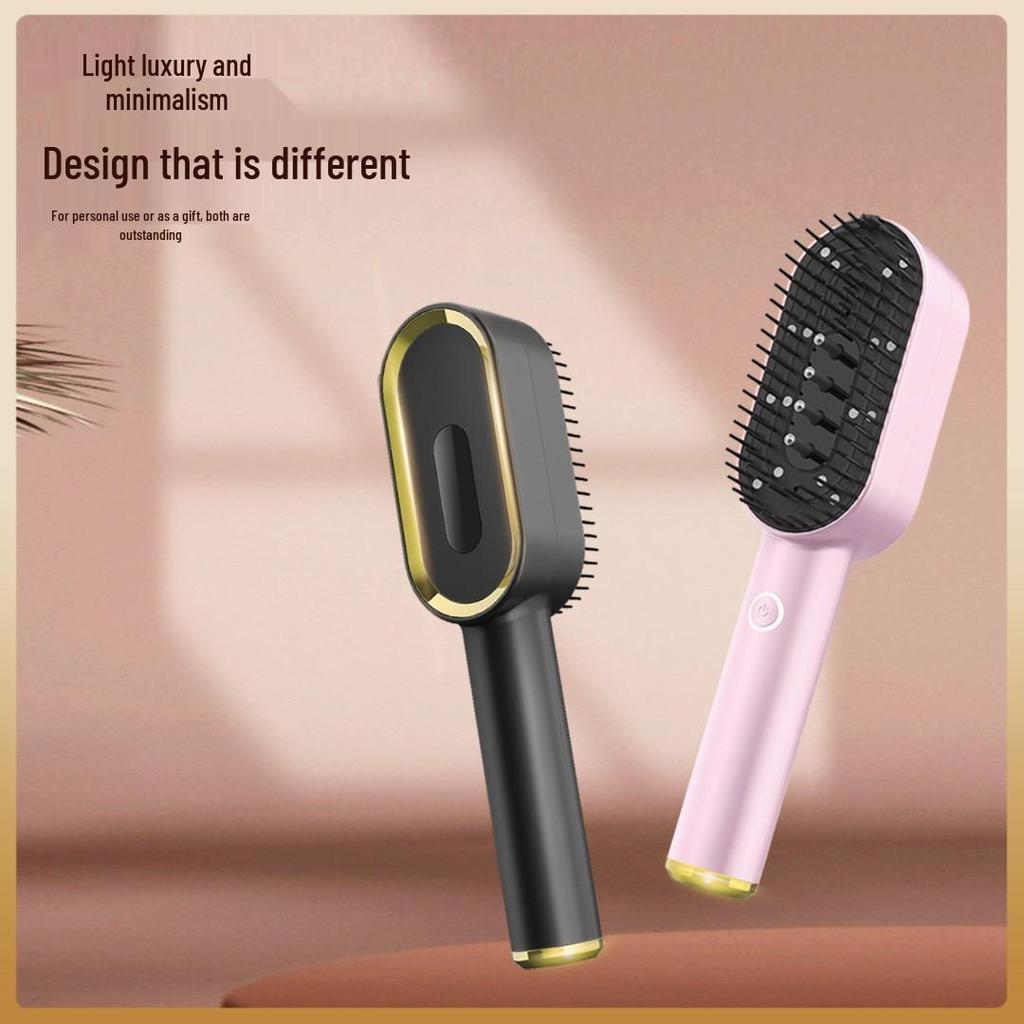 Rechargeable Automatic Handheld Hair Growth and Head Massage Comb with Red Light Therapy