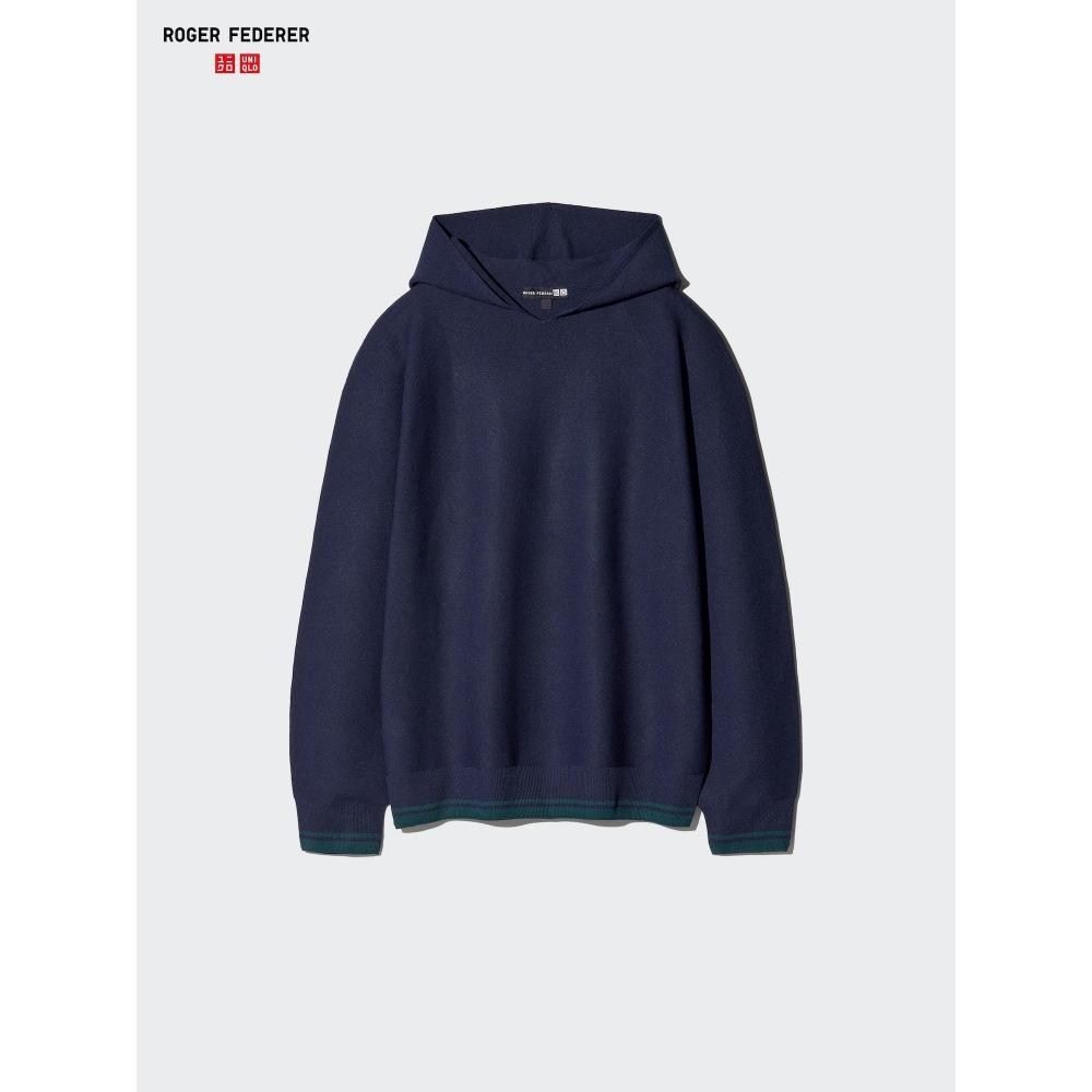 Uniqlo Japan Washable 3d Knit Pull Hoodie