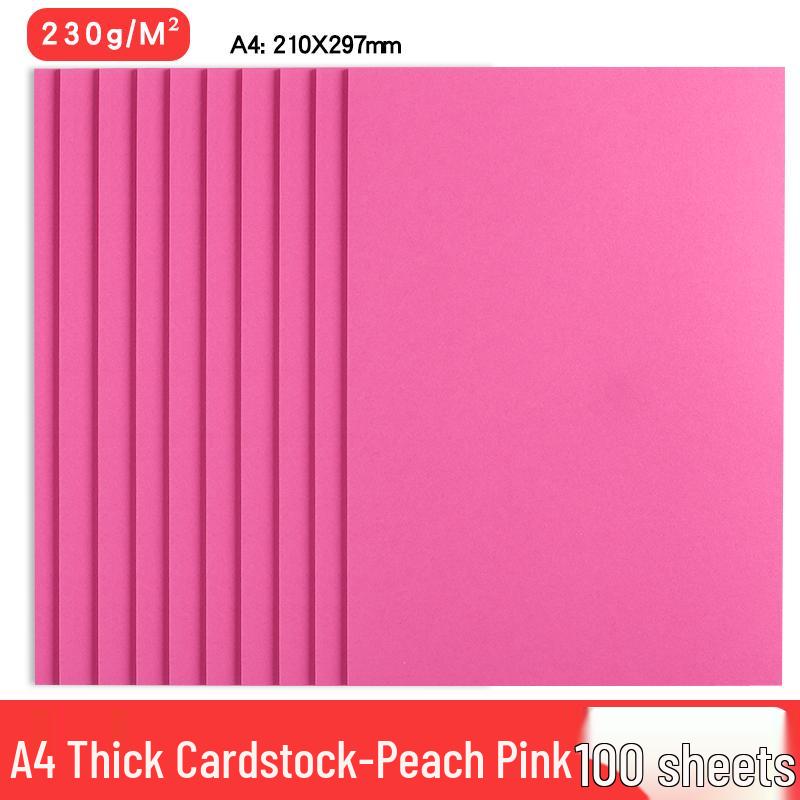 A4 Black & White Thickened Cardstock for Student & Kinder Crafts, 8K/4K/A3 Drawing Paper