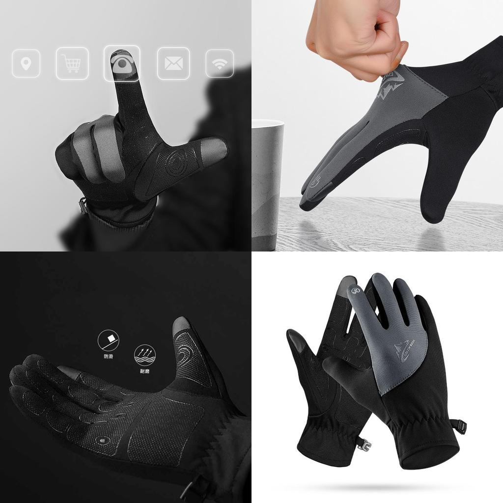 Quality Men Women Winter Thermal Touch Screen Gloves Waterproof Ski Gloves**