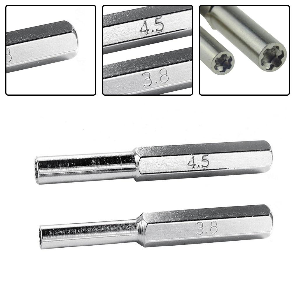 Brand New Screwdriver Bit Security Tool Silver 1/2pcs