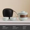 Shangqi Portable Ceramic Travel Tea Set