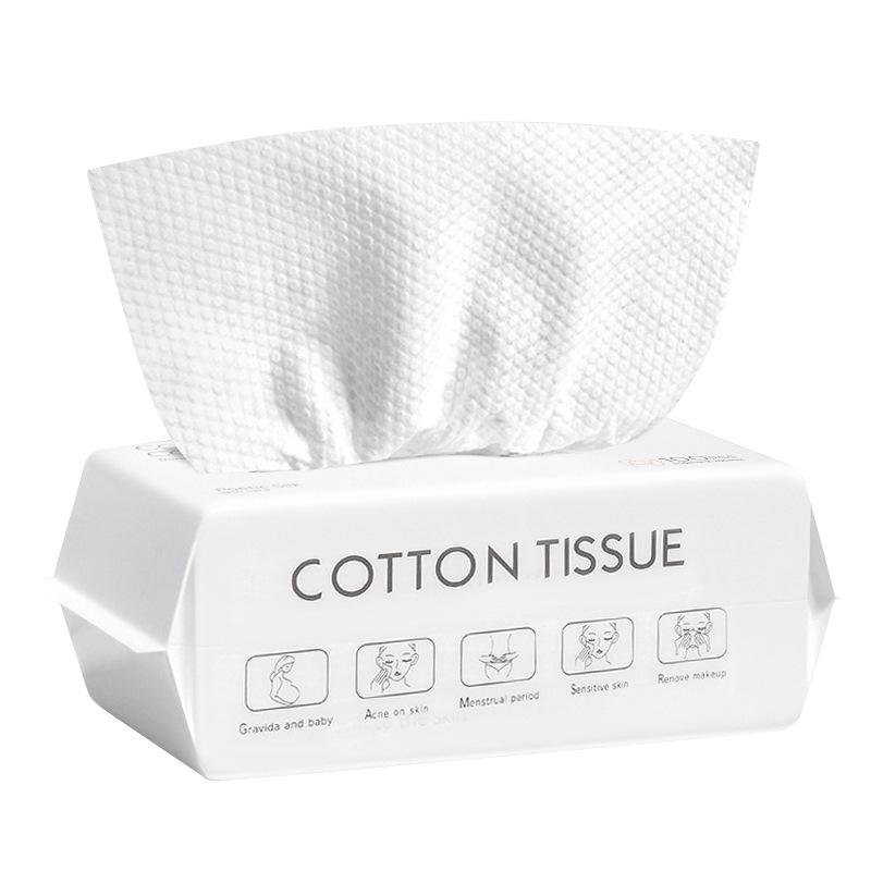 Thickened Pure Cotton Disposable Face Towel for Dry & Wet Use