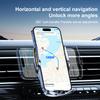 Car Wireless Phone Holder 15W Wireless Charging Car Air Vent Phone Mount For Iphone 15 14 13 12 Xiaomi Samsung
