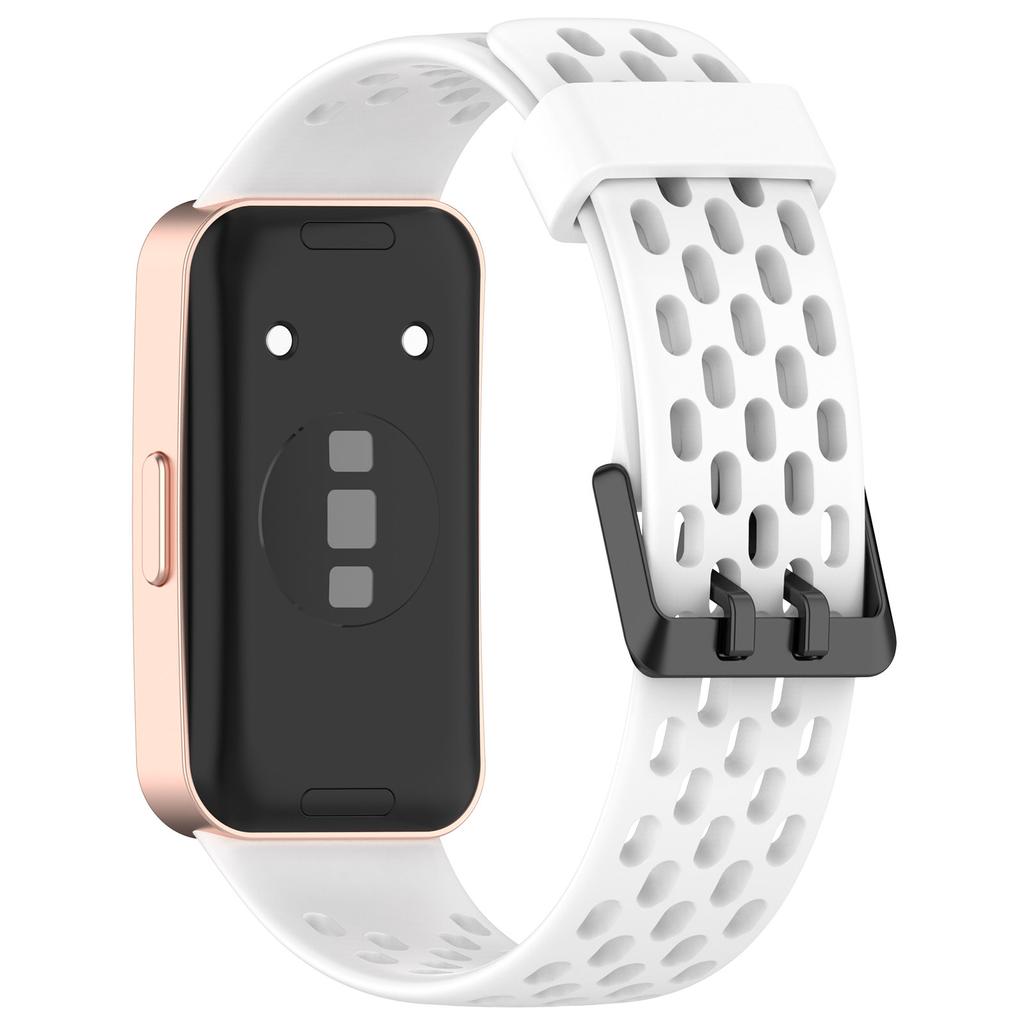 For Huawei Band 9/9 NFC/8/8 NFC Replacement Band Adjustable Silicone Watch Strap