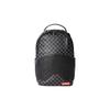 Sprayground Shark American Street Commuter Fashion Retro Checkerboard Backpack Unisex Backpack Black W0715710