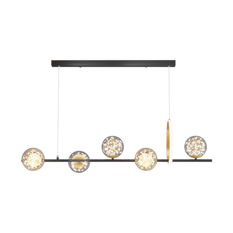 Jiudu Starry Sky Pendant Light: Modern Luxury for Home & Restaurant