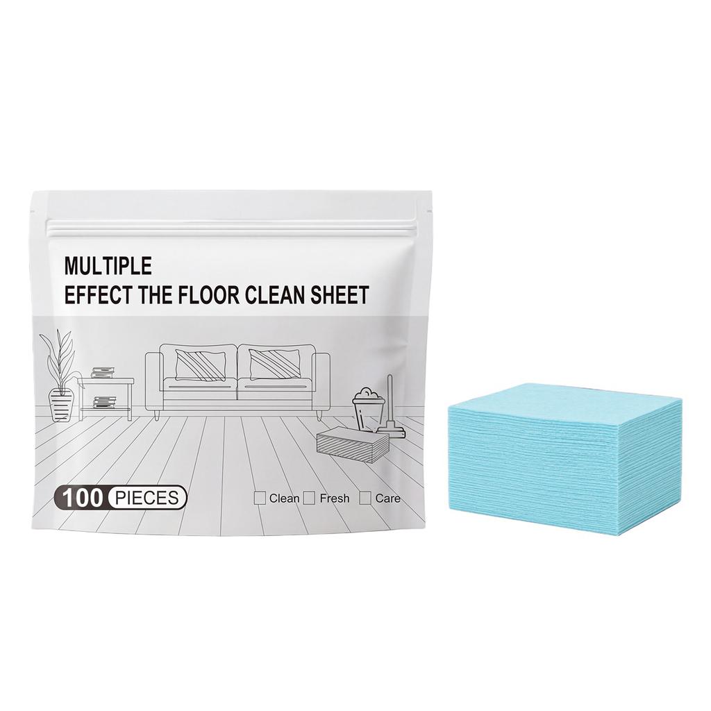 Floor Cleaning Tablets Multi Purpose Floors Cleaning Tablets Sheets Water Soluble Floor Cleaners for Furniture Maintenance