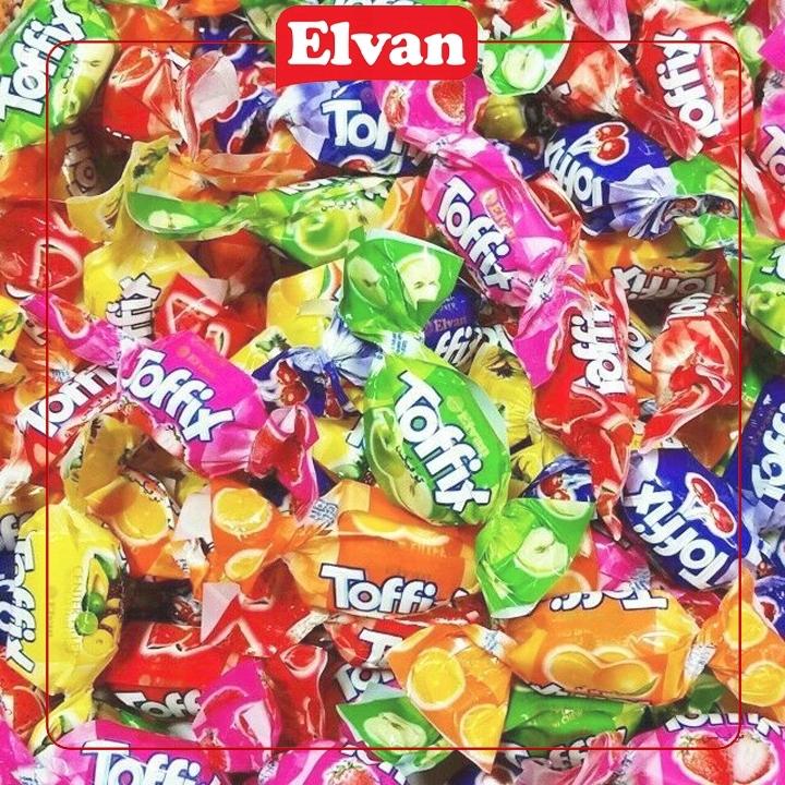 Elvan Toffix candies 1000g with fruit filling