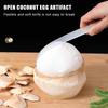 5Pcs Plastic Coconut Opener Knife Flexible Soft Perfect For Home Kitchen Fruit Shops Coconut Meat Scraping