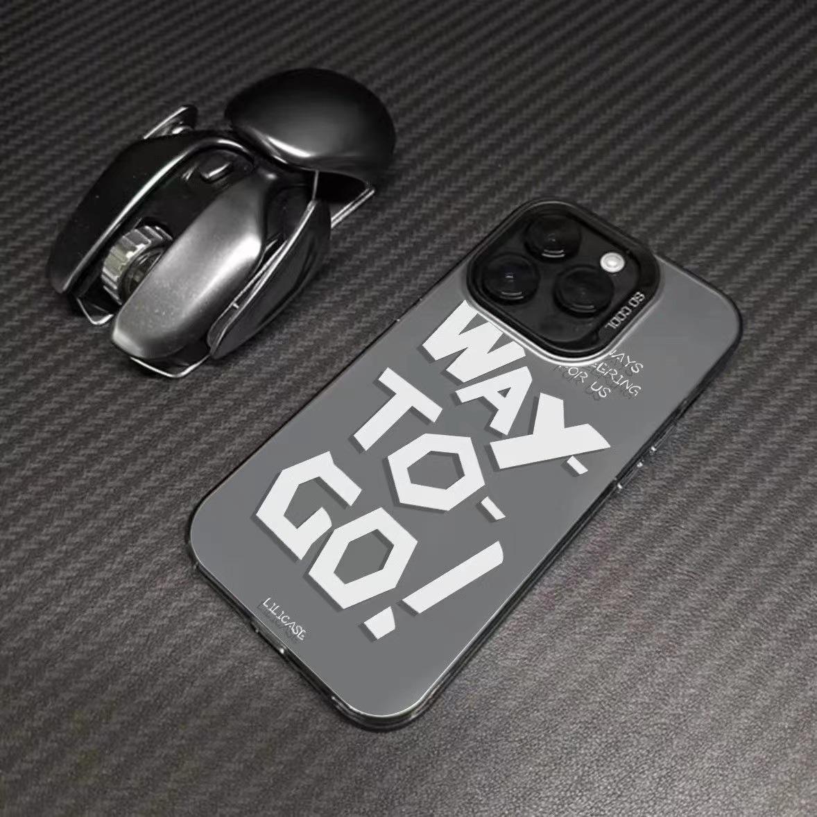 

Подходит для чехла для телефона The Niche 16pro Max от Apple 16 Pro, Креативный 14/13 Матовый Личность 12 iphone7p/8p