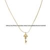 2025 New Women's Clavicle Necklace: Key Lock Pendant for Couples