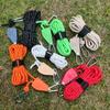 4mm*2m Tightener Fastening Pulley Ratchet Hangers Multicolors Awning Wind Rope Hook Outdoor Tool