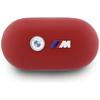TWS Bluetooth Headphones BMW M Metal Logo ENC Red