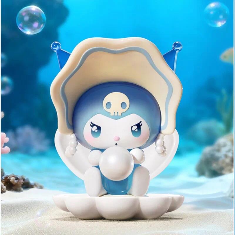 Toptoy Kuromi Deep Sea Secret Series Trendy Figurine Cute Doll Desktop Decor Ornament Gift For Adult Collectors