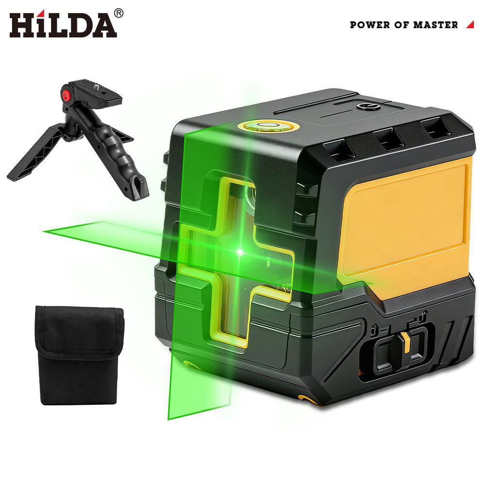 Compact Portable Laser Level: Mini Auto-Leveling with Strong Green Laser Lines