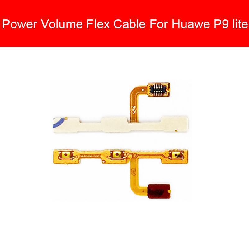 

Гибкий кабель громкости для Huawei P40 P30 Lite P20 P9 P10 P7 P8/Honor 8A 7C 7A, боковая клавиша, детали кнопок управления звуком Huawei P9 lite