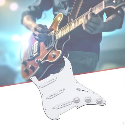 Electric Guitar Pickguard Backplate Easy Intall Lightweight Sturdy Repair Part Supplies Practical