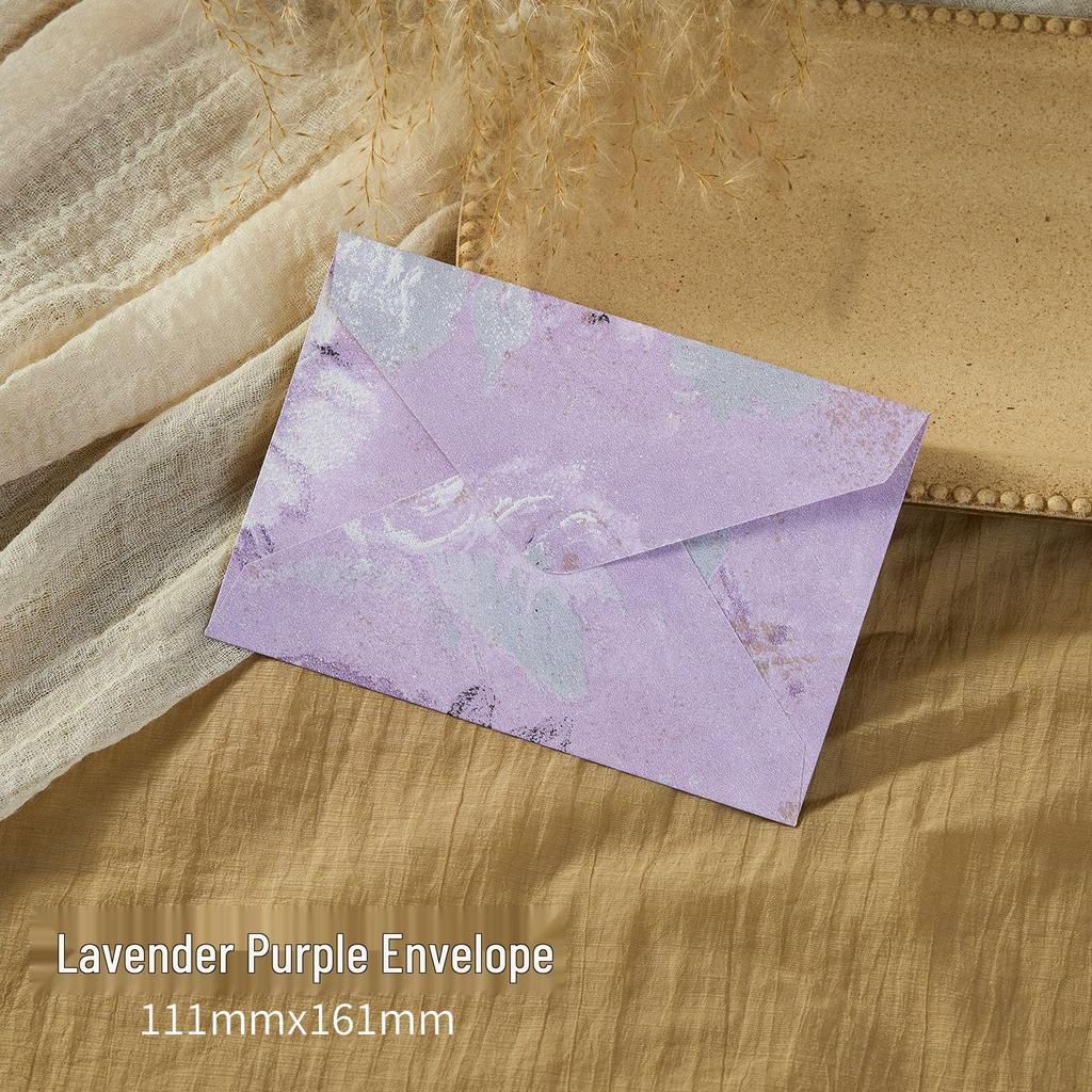 Retro Floral Embossed 3D Envelope & Letter Paper Set