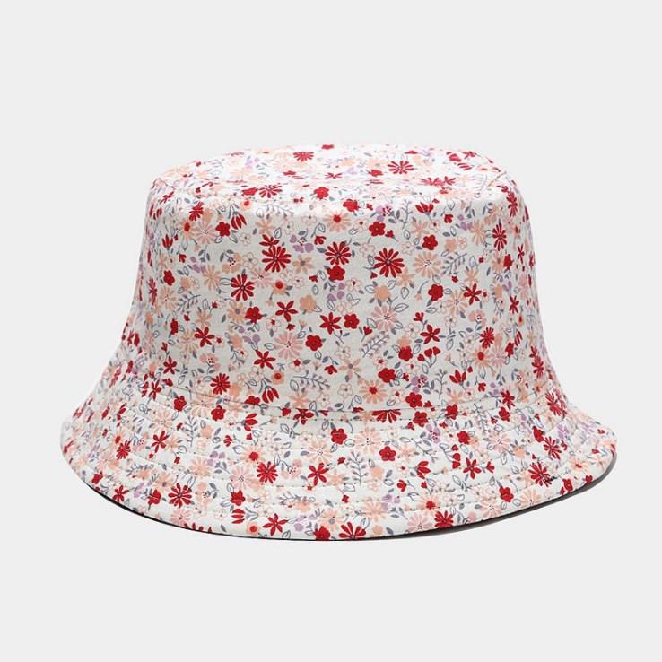 Xuancui Manufacture New Casual Floral Beach Summer Cap Printing Bucket Hat