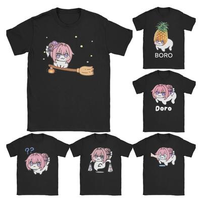Doro Meme Nikke for Men Women T Shirts Anime Game Fun Tee Shirt Short Sleeve Crewneck T-Shirt Cotton Printed Clothes