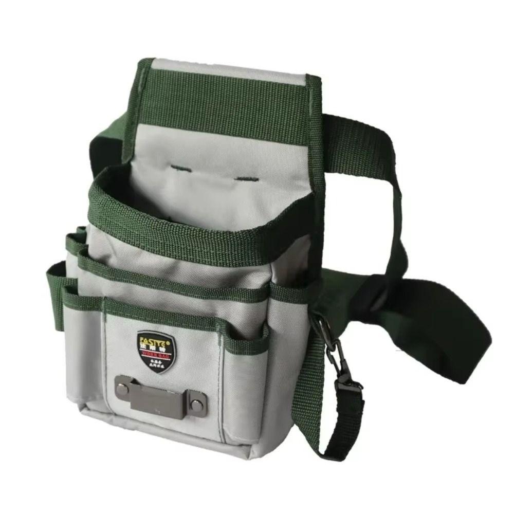 Small Tool Bag Heavy Duty Tool Belt Waist Bag Portable Electrician Tool Pocket Pouch