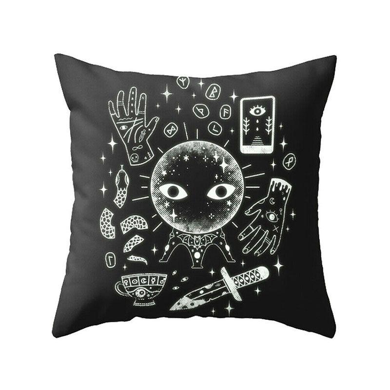 Fronha de Almofada com Estampa de Halloween Super Macia Ideal para Decoração de Casa e Presentes