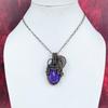 Tree of Life Charoite Pendant Copper Wire Wrapped Jewelry Gemstone Handmade Pendant Copper Wire Wrapped Pendant Decent Jewelry Gifts for Him