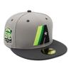 New Era 59FIFTY Cap MLB Houston Astros HOU Gray with Side Exclusive To and This 59FIFTY 5950 Cap Features a Side Straight Flat and a Deep This