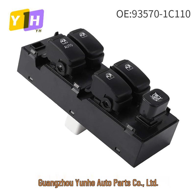 Suitable for 03-10 Hyundai: 93570-1C110 Power Window Control Switch Glass Lifter