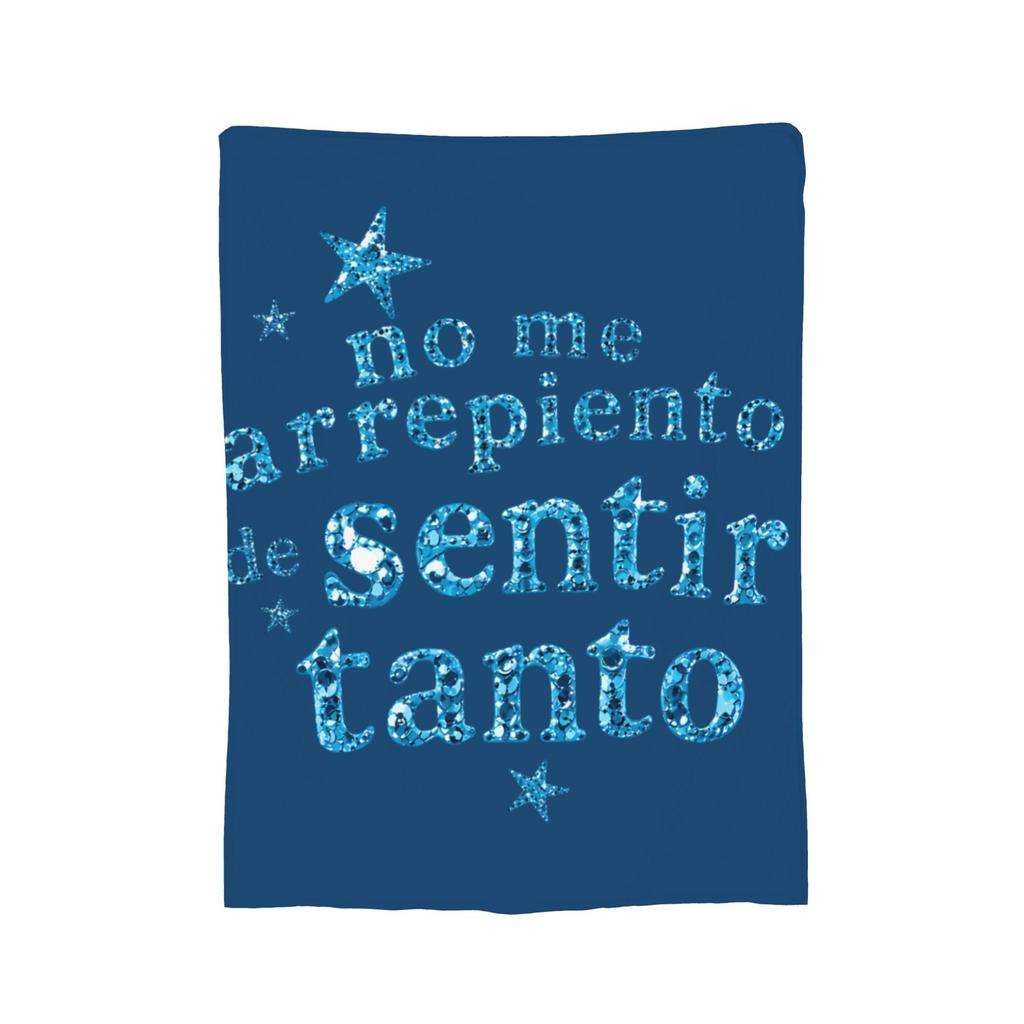 no me arrepiento de sentir tanto Wool Blankets Karol G Funny Throw Blankets for Home 200x150cm Bedspreads
