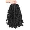 12inch Butterfly Locs Crochet Braid Distressed Goddess Pre Looped Pre-Twist Synthetic Hair Extension High Quality
