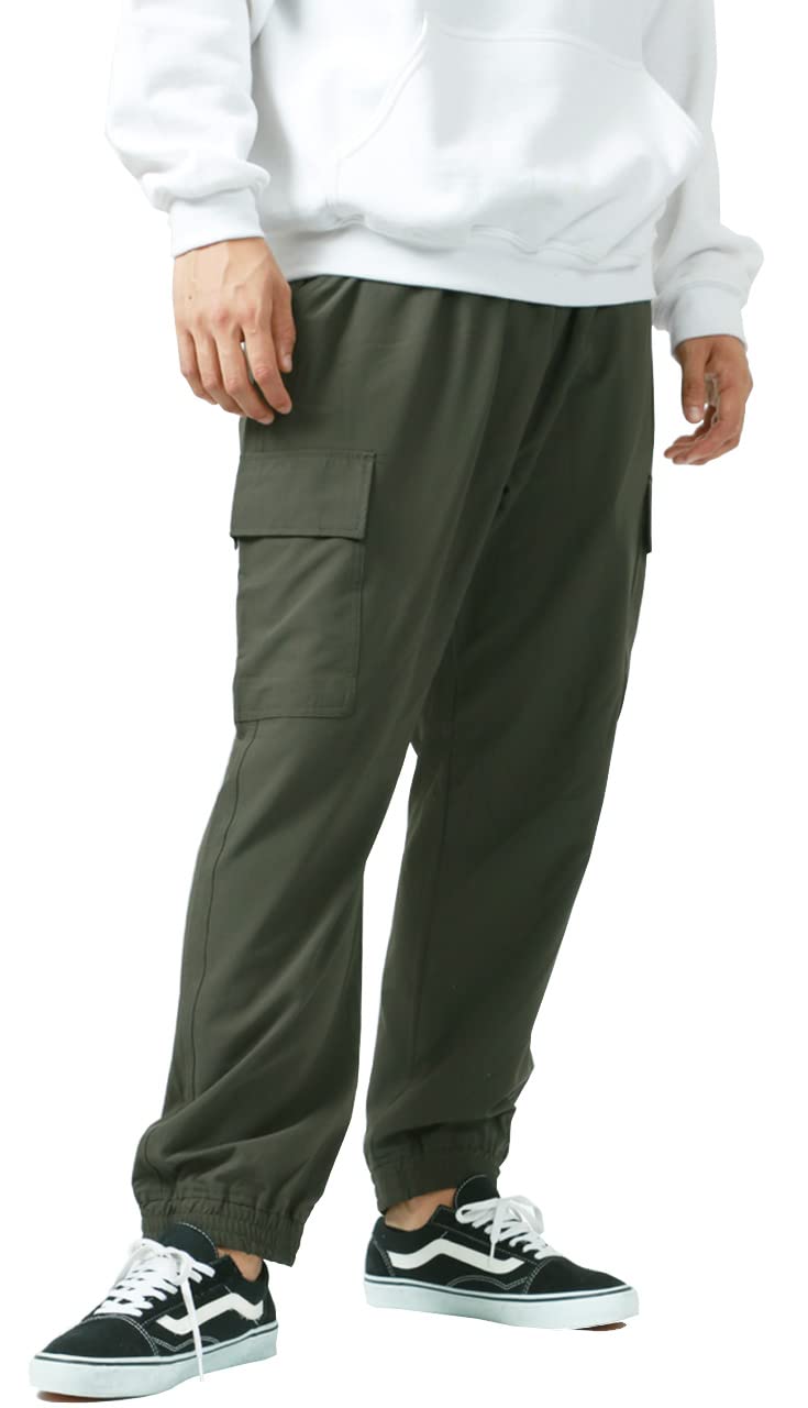 

Outdoor Products Men s Plus Size Cargo Pants, Jogger Pants, Dry Stretch, Easy Waist, UV Protection, Khaki, Sizes 2L-4L