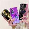Soft Clear Silicone Back Cover For Oppo Reno12 Pro CPH2629 Phone Case Marble Butterfly Capa For Reno 12 12Pro 5G CPH2625 Capa