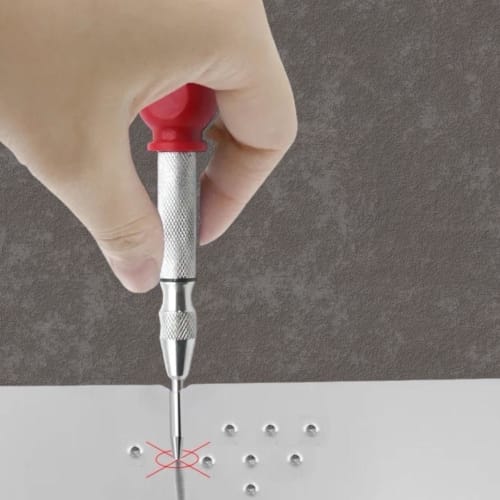 Auto Center Punch, Hole Drill, Drill, DIY, Metalwork, Car, Punch, Automatic Marker, Marking, Pilot Hole, Punching, Woodworking, Stainless Steel, Plast