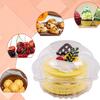 Cupcake Packaging Box Clear Dessert Donut Muffin Cake Container Single Cupcake Container Single Compartment