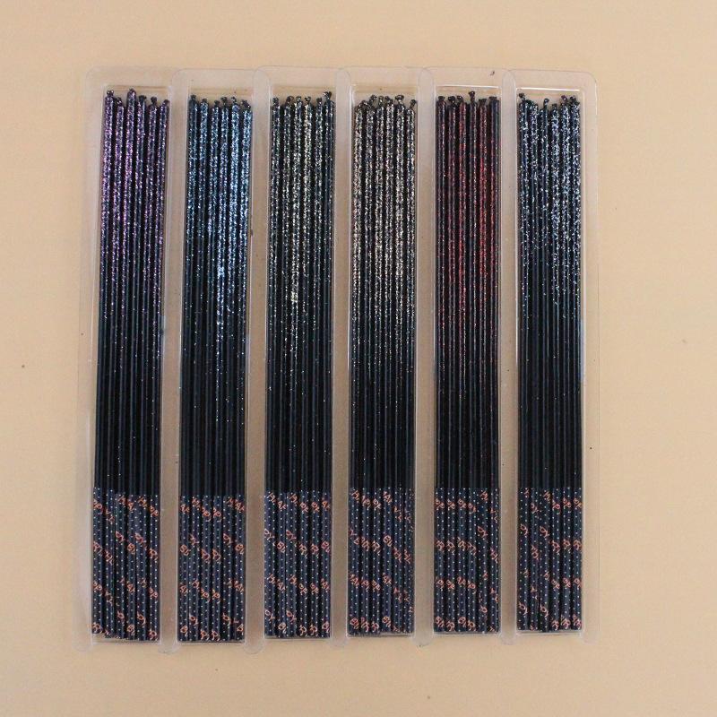 New Birthday Line Candle 6 Individually Packaged Glitter Atmosphere Creative Birthday Party Cake Decoration Candles