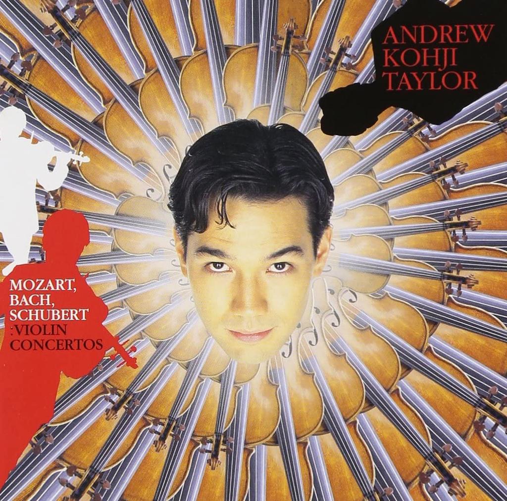 CD TAYLOR (ANDREW KOJI), SCHUBERT, MOZ - Violin Concerto Collection WPCS5920 Japan Classical Used